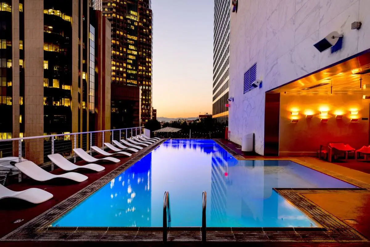Clean inground swimming pool maintained year-round in Brownsville, TX